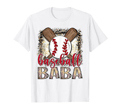 Baseball Baba Leopard Proud Ball T-Shirt - Minimalist Print for Adults - T-Shirt, Sweatshirt, Hoodie
