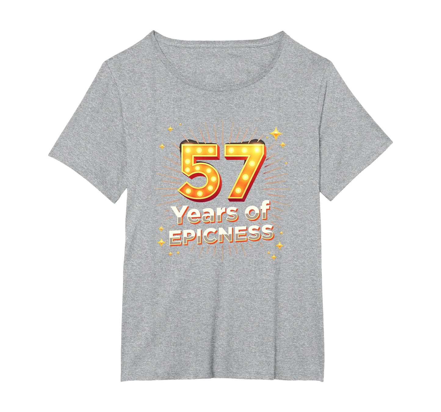 57 Years Epicness Birthday Gift T-Shirt - Custom Art Print Men Women - T-Shirt, Sweatshirt, Hoodie