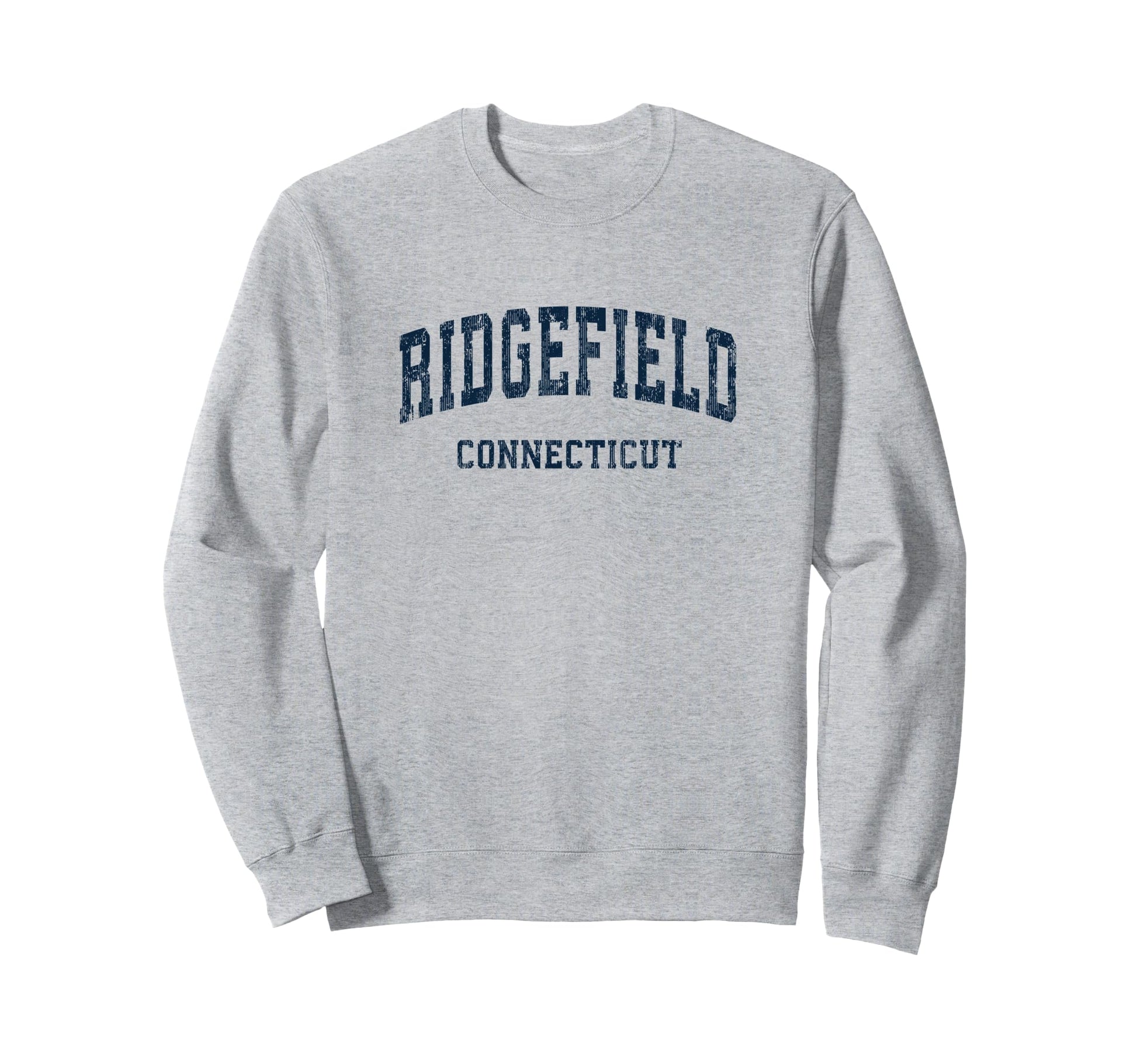 Ridgefield Connecticut Ct Varsity Sweatshirt - Aesthetic Graphic Unisex - T-Shirt, Sweatshirt, Hoodie