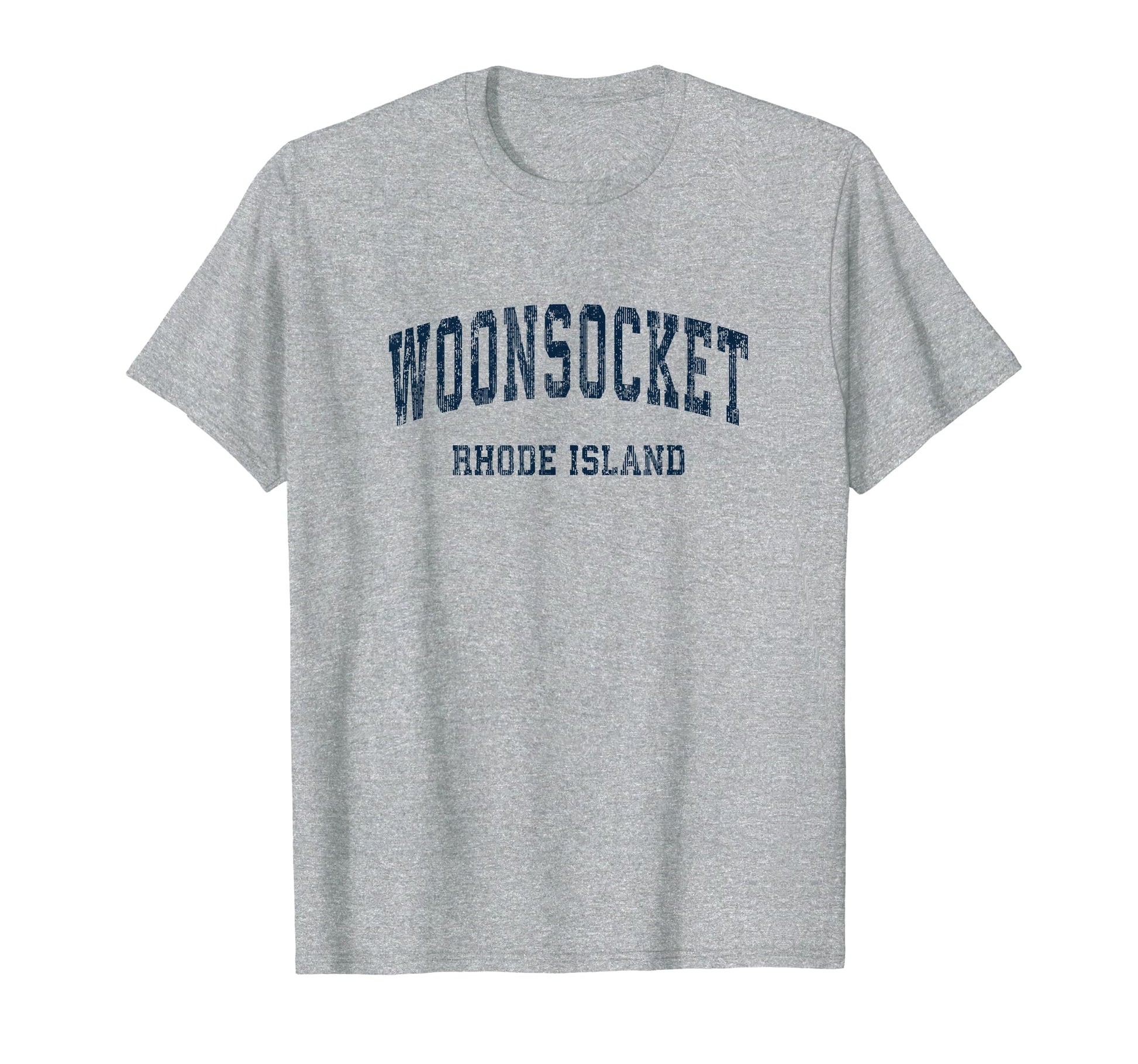 Woonsocket Rhode Island Ri Varsity T-Shirt - Custom Art Print Men Women - T-Shirt, Sweatshirt, Hoodie