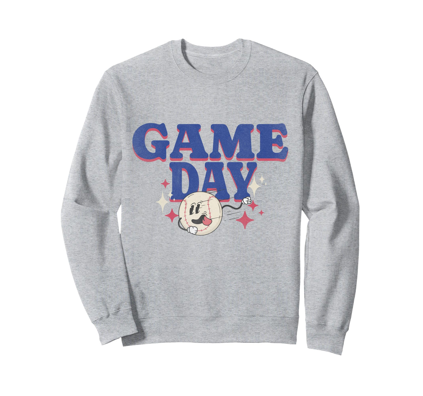 Baseball Mom Game Day Sweatshirt - Unique Graphic for Adults - T-Shirt, Sweatshirt, Hoodie