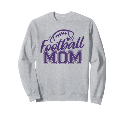Womens Game Day Purple And White Sweatshirt - Custom Art Print for Adults - T-Shirt, Sweatshirt, Hoodie