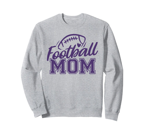 Womens Game Day Purple And White Sweatshirt - Custom Art Print for Adults - T-Shirt, Sweatshirt, Hoodie