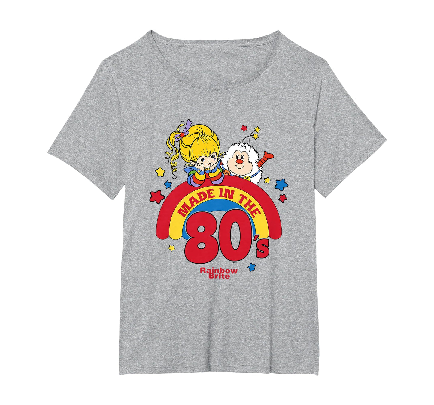 Rainbow Brite Me 80S Colorful Big Chest T-Shirt - Unique Graphic Unisex - T-Shirt, Sweatshirt, Hoodie