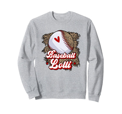 Baseball Lolli Grandma Lolli Sweatshirt - Streetwear Style Men Women - T-Shirt, Sweatshirt, Hoodie