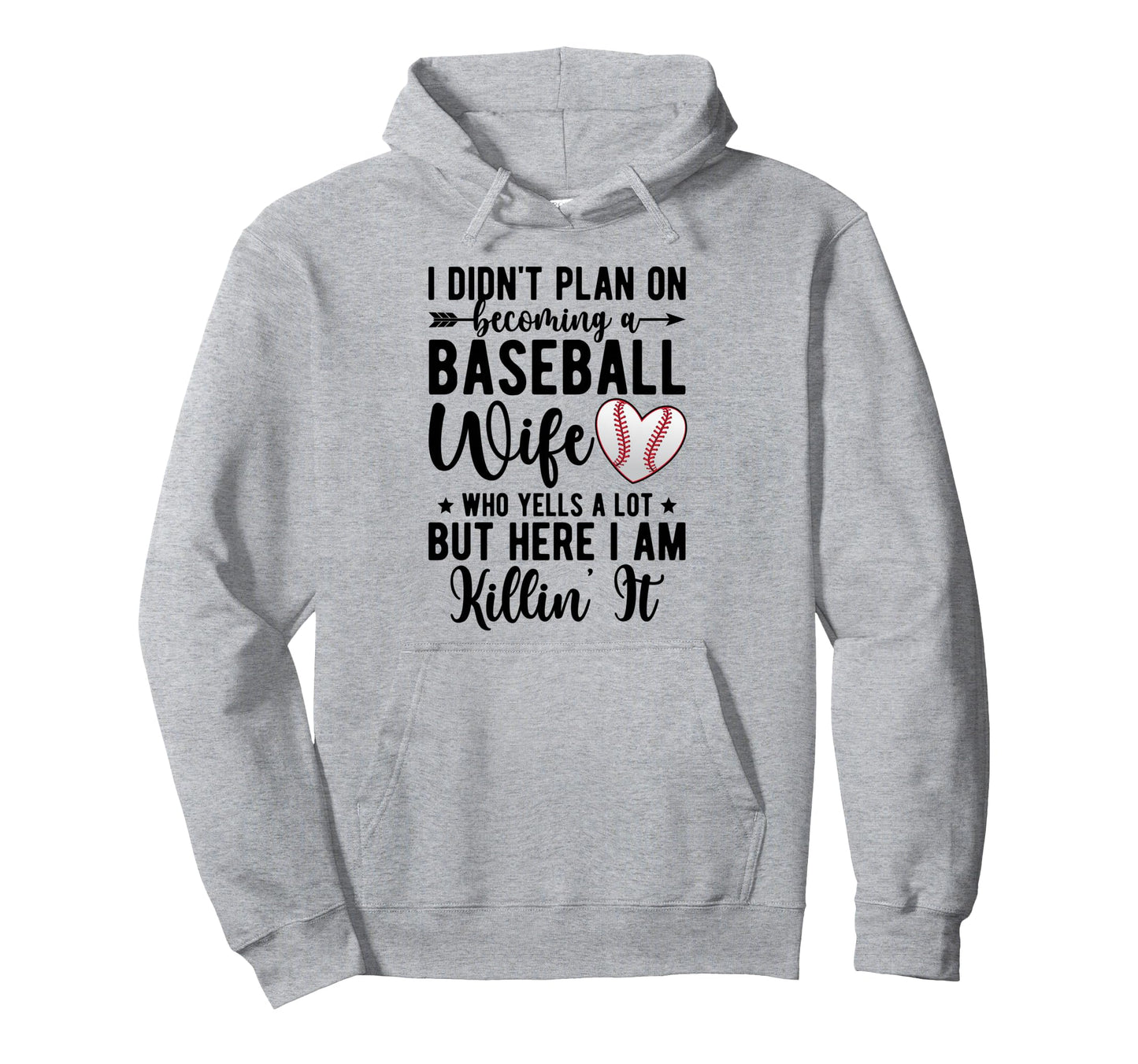 Becoming Baseball Wife Baseball Player Hoodie - Custom Art Print Men Women - T-Shirt, Sweatshirt, Hoodie