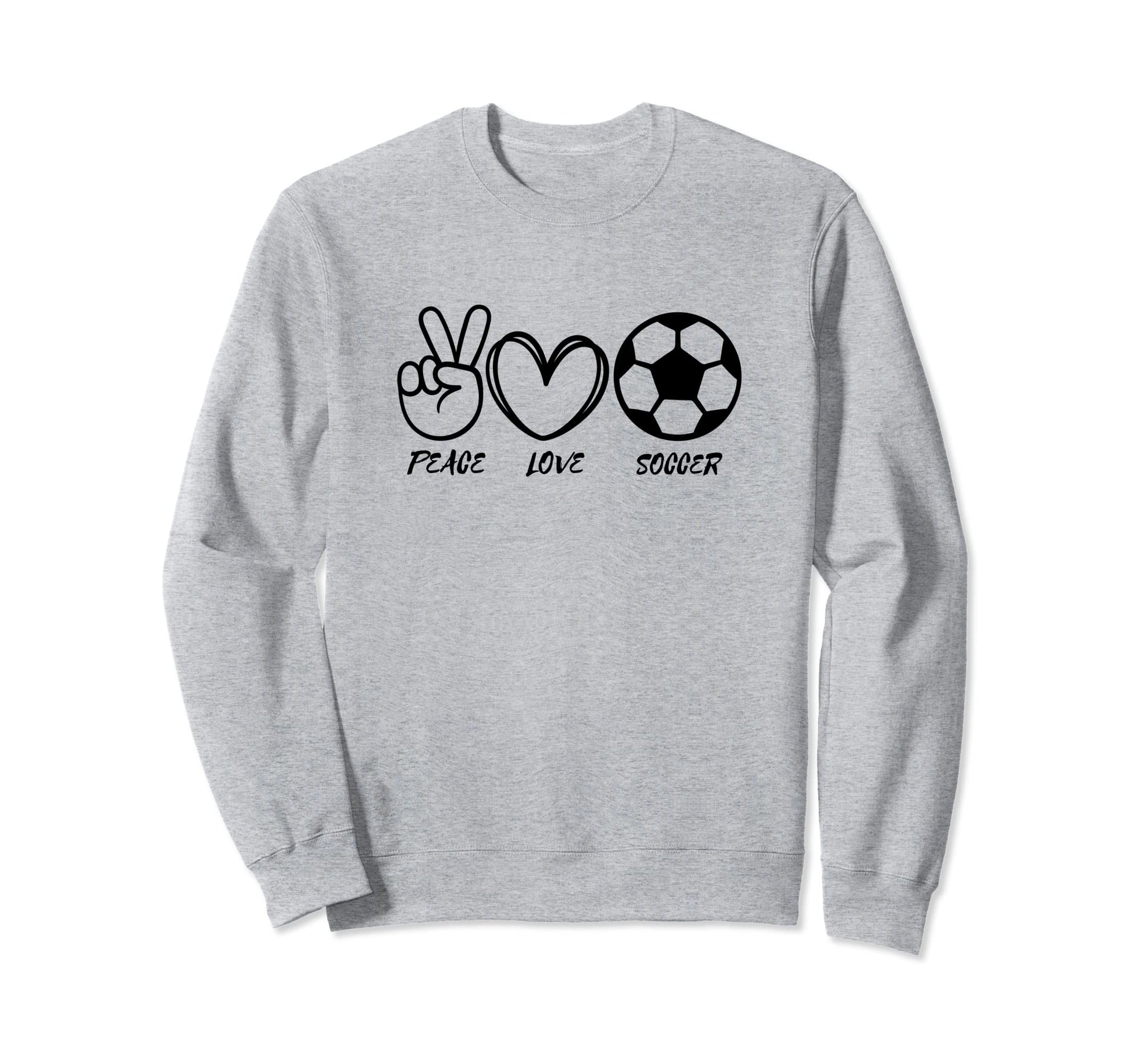Peace Sign Hippe Symbol Peace Sweatshirt - Casual Everyday Wear Unisex - T-Shirt, Sweatshirt, Hoodie