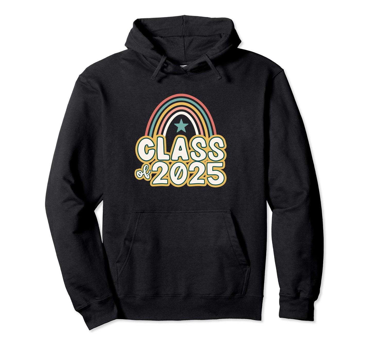 Back To School Boho Rainbow Class 2025 Hoodie - Casual Everyday Wear Unisex - T-Shirt, Sweatshirt, Hoodie
