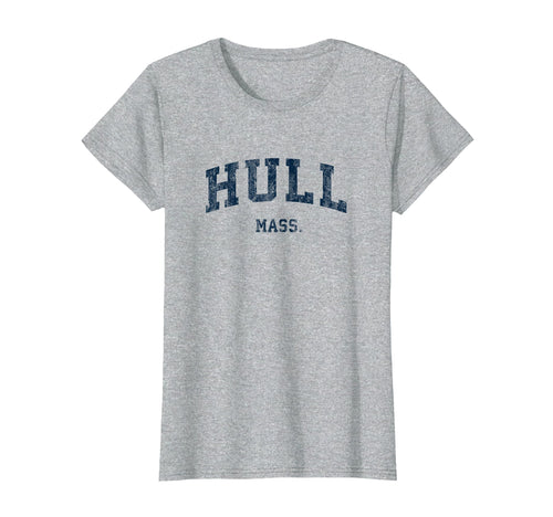 Hull Massachusetts Ma Varsity T-Shirt - Fun Novelty Design for Adults - T-Shirt, Sweatshirt, Hoodie