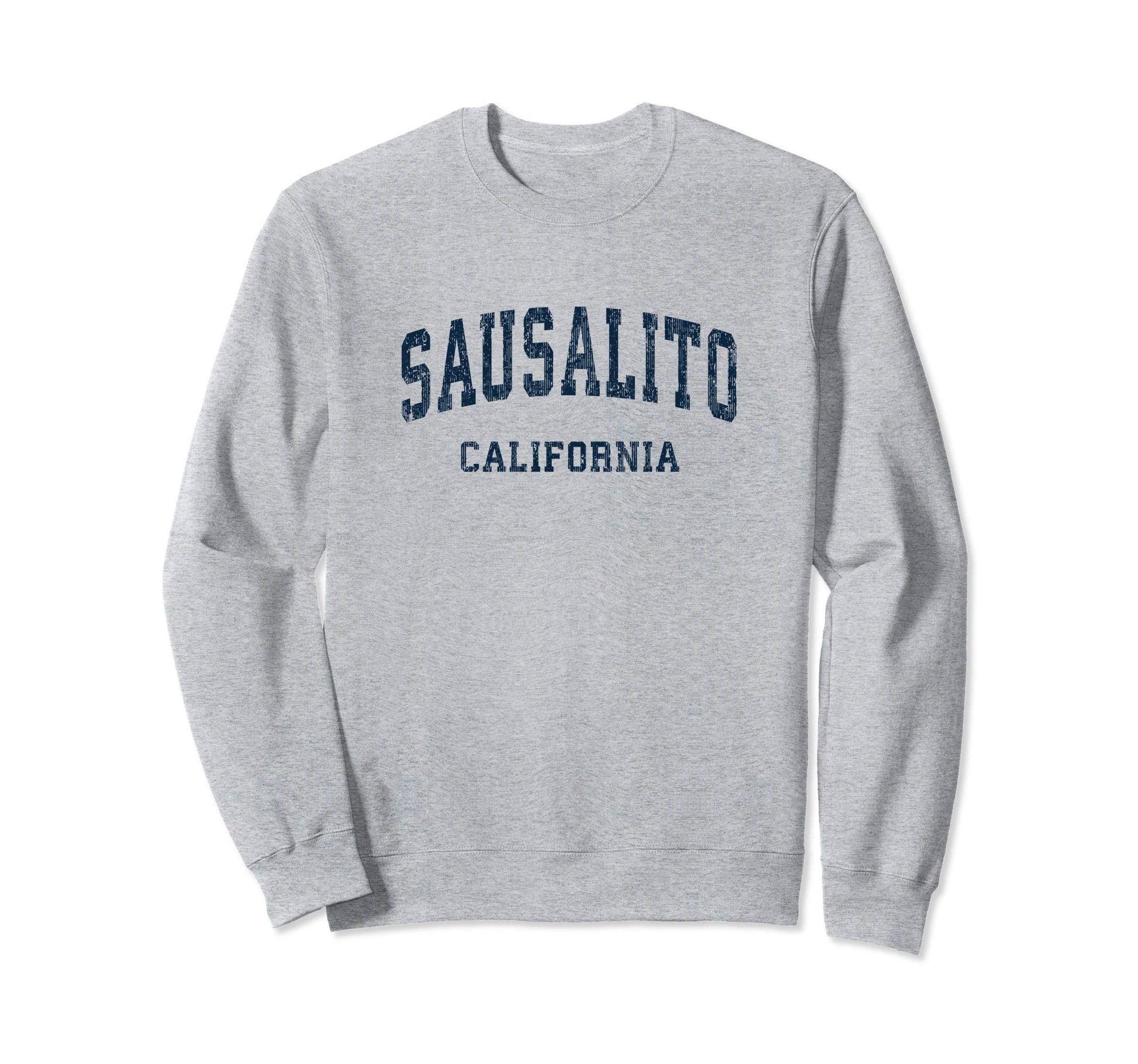 Sausalito California Ca Varsity Sweatshirt - Fun Novelty Design Unisex - T-Shirt, Sweatshirt, Hoodie