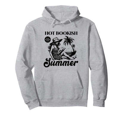 Boho Book Lover Summer Beach Vibes Hoodie - Trendy Graphic Men Women - T-Shirt, Sweatshirt, Hoodie
