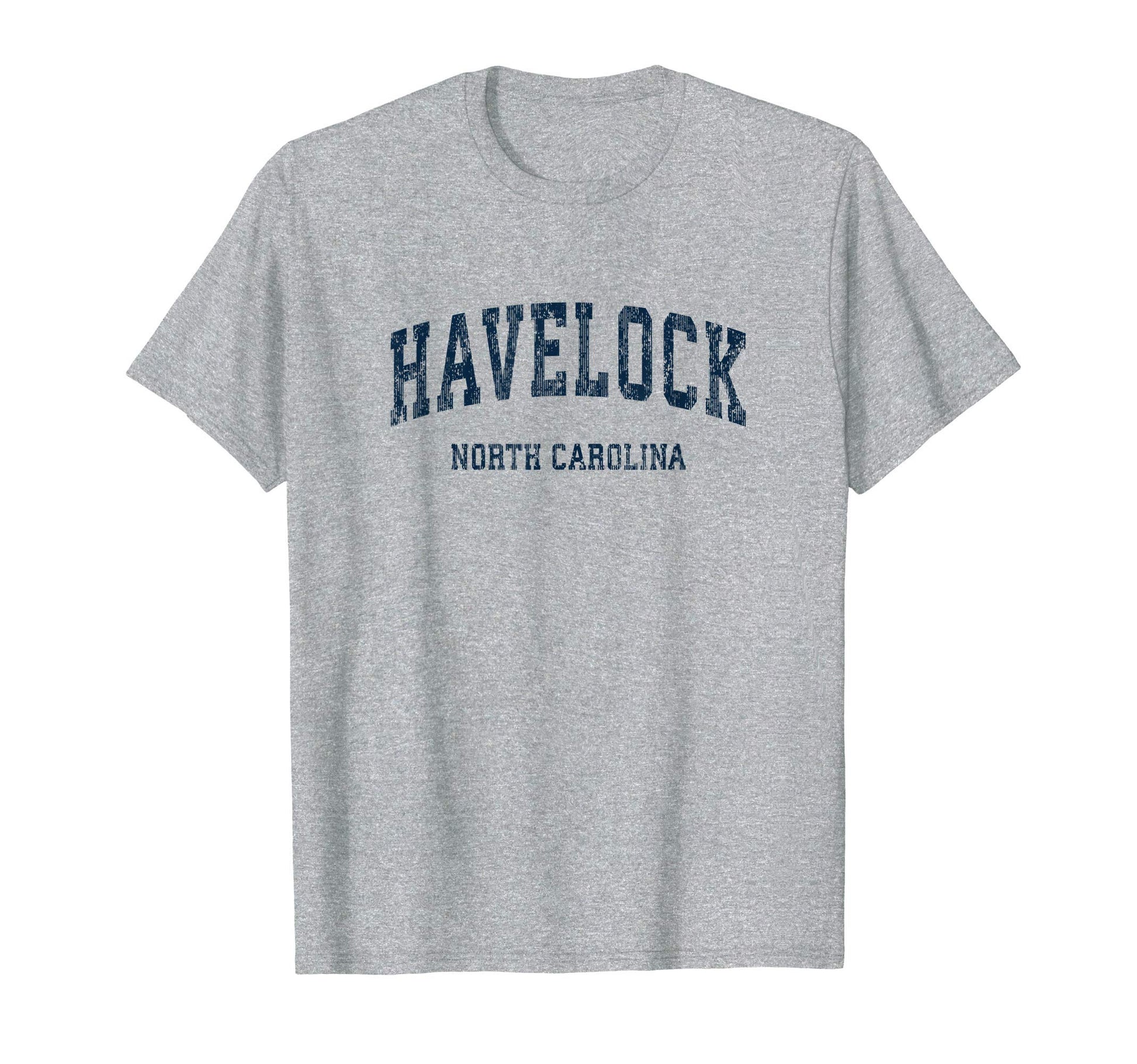 Havelock North Carolina Nc Varsity T-Shirt - Novelty Apparel for Adults - T-Shirt, Sweatshirt, Hoodie