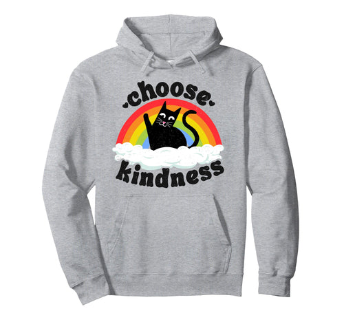 Anti Bullying Rainbow Peace Kind Hoodie - Aesthetic Graphic Men Women - T-Shirt, Sweatshirt, Hoodie