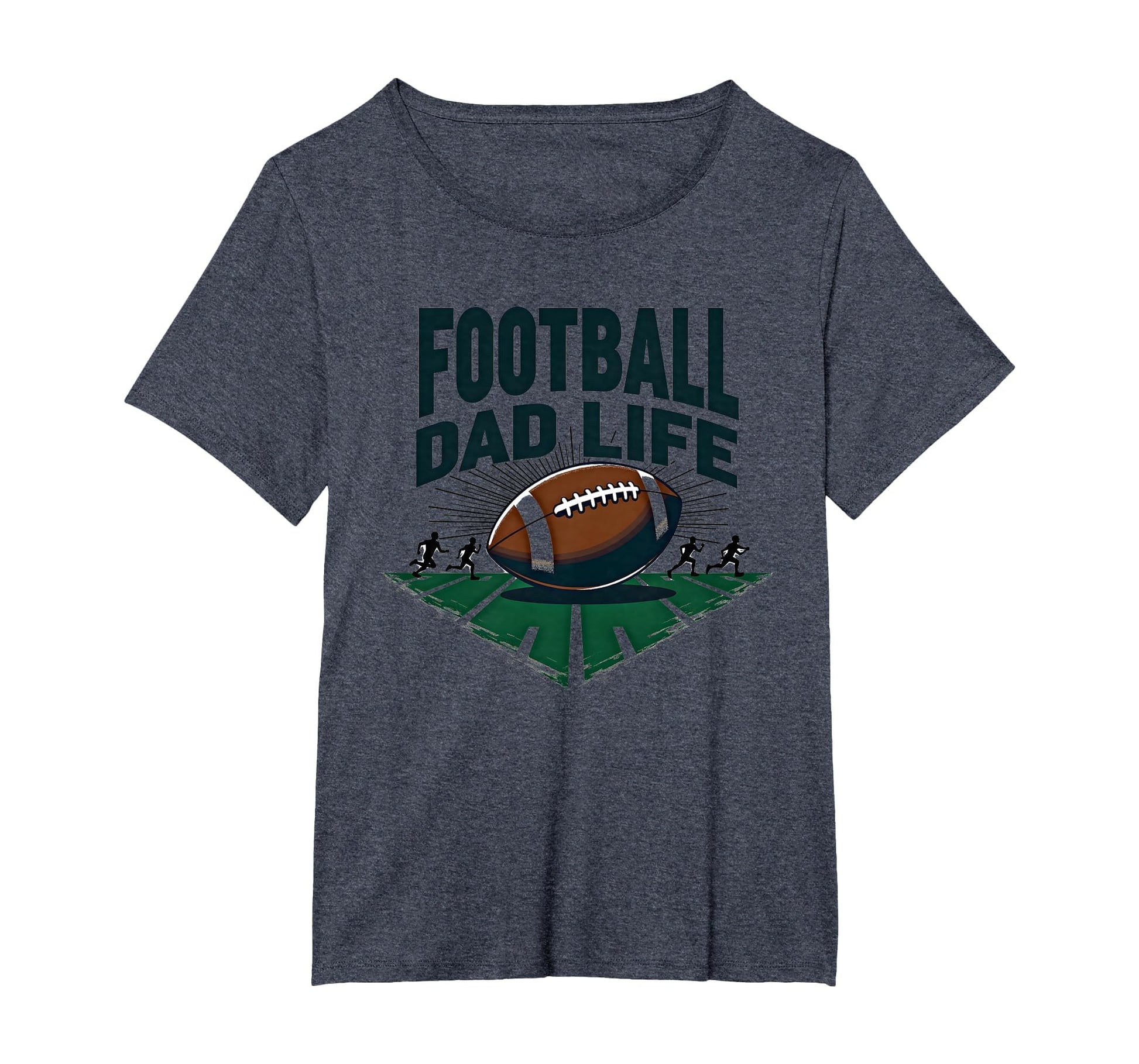 Football Dad Life Proud Father Game Day T-Shirt - Unique Graphic Unisex - T-Shirt, Sweatshirt, Hoodie