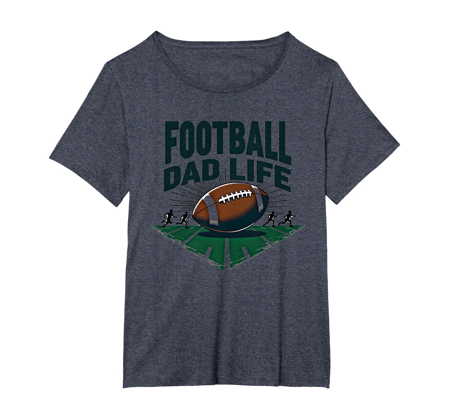 Football Dad Life Proud Father Game Day T-Shirt - Unique Graphic Unisex - T-Shirt, Sweatshirt, Hoodie
