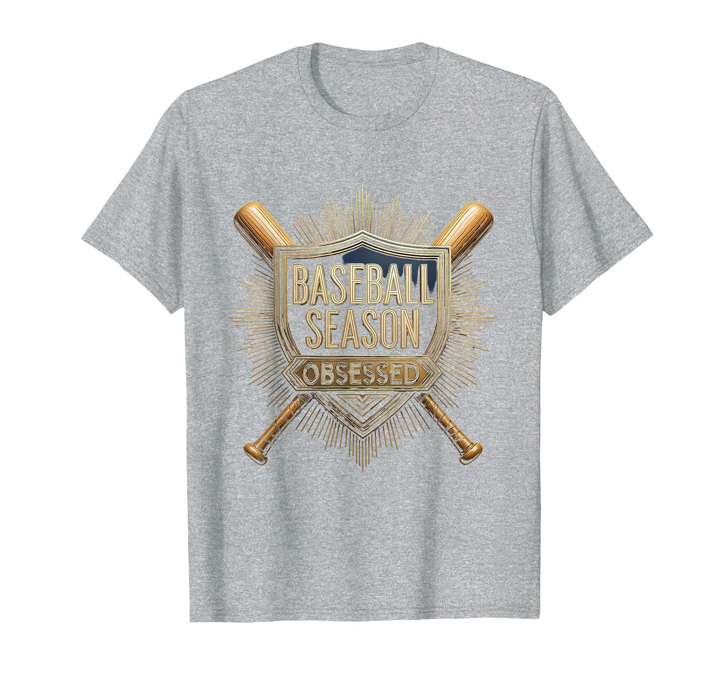 Baseball Mama Season Obsessed T-Shirt - Fun Novelty Design for Adults - T-Shirt, Sweatshirt, Hoodie