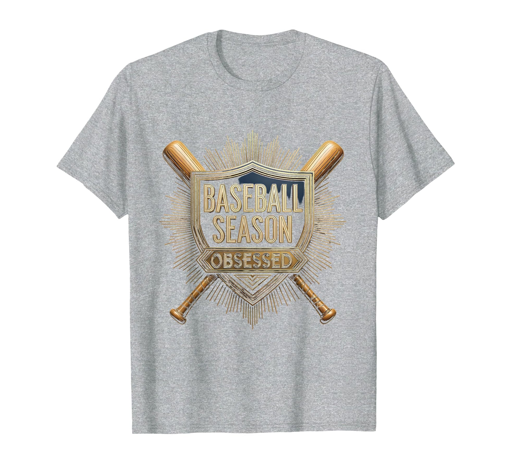 Baseball Mama Season Obsessed T-Shirt - Fun Novelty Design for Adults - T-Shirt, Sweatshirt, Hoodie