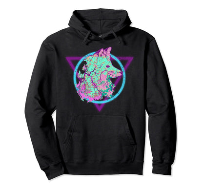 Forest Animal Fox Lover Nature Trees Art Hoodie - Graphic Print Men Women - T-Shirt, Sweatshirt, Hoodie