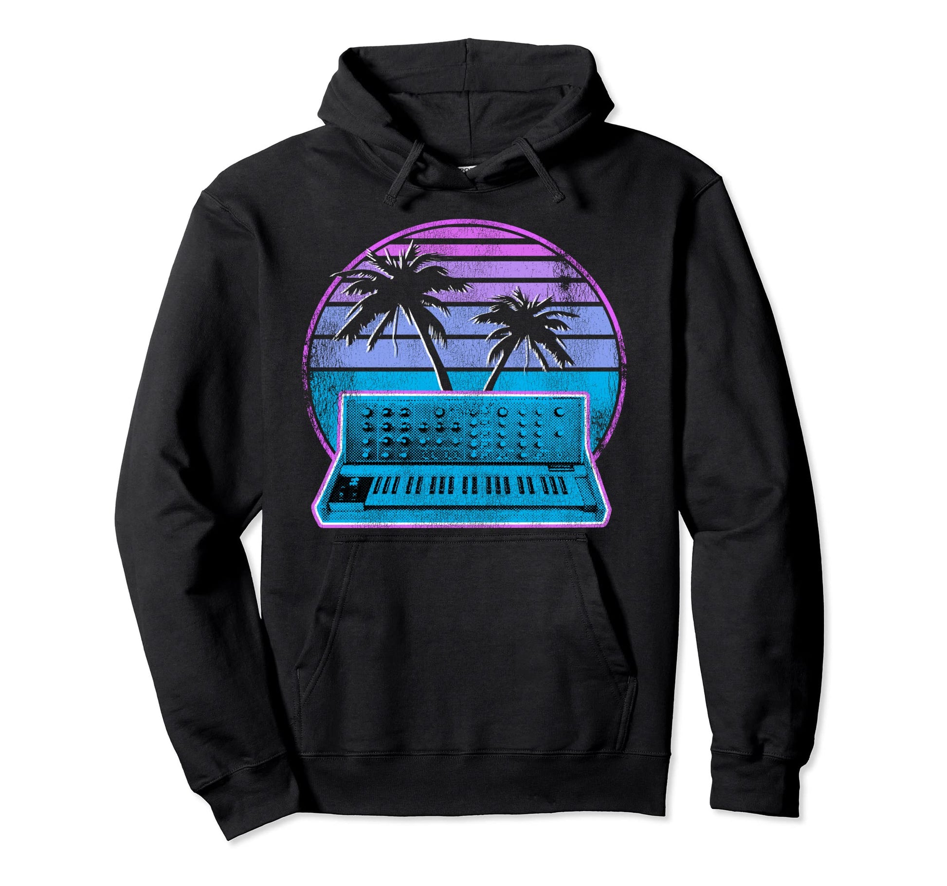 Synthwave Retrowave Pastel Goth Analog Hoodie - Unique Graphic Unisex - T-Shirt, Sweatshirt, Hoodie