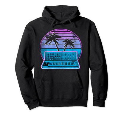 Synthwave Retrowave Pastel Goth Analog Hoodie - Unique Graphic Unisex - T-Shirt, Sweatshirt, Hoodie