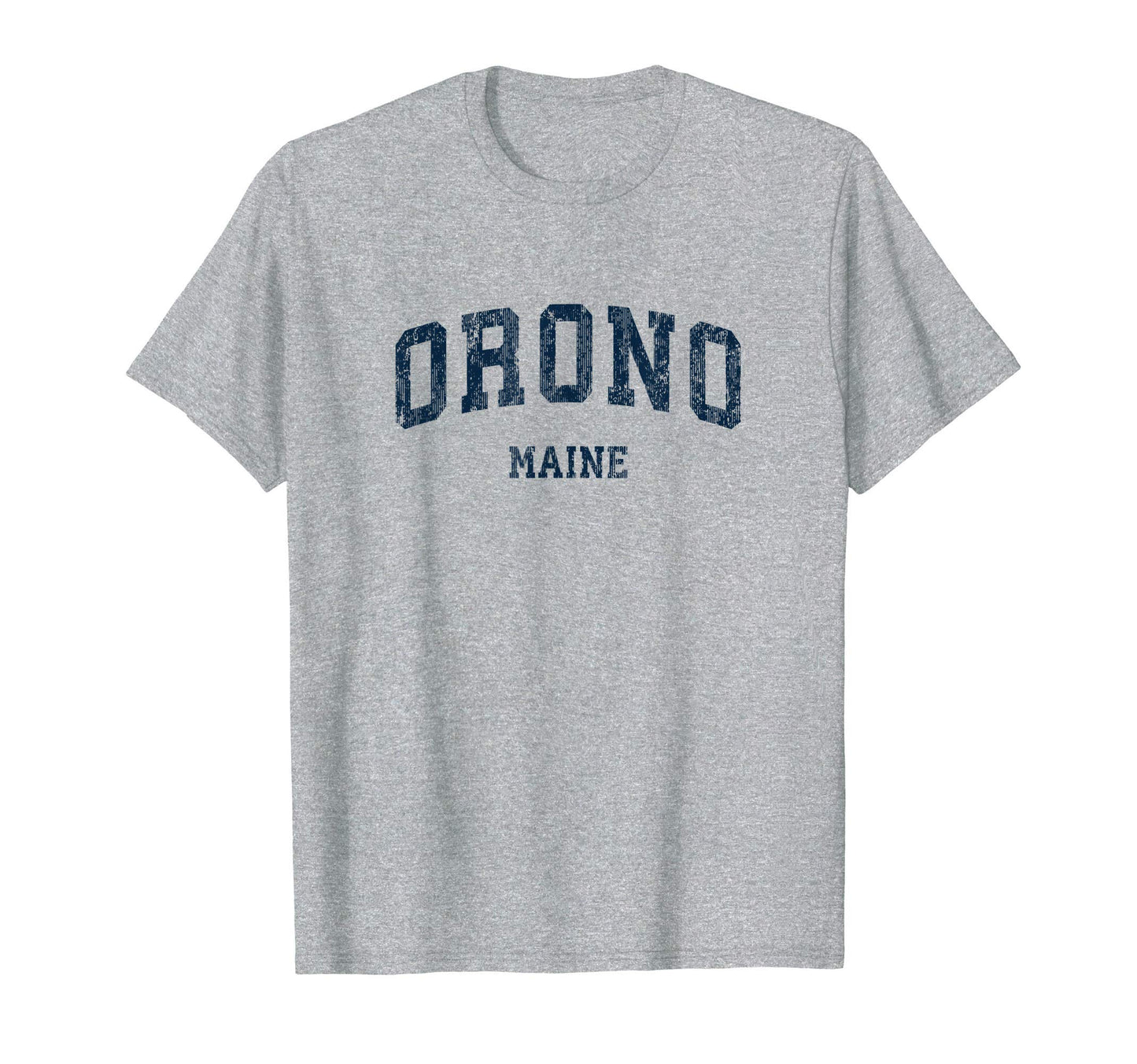 Orono Maine Me Varsity Sports Navy T-Shirt - Aesthetic Graphic Men Women - T-Shirt, Sweatshirt, Hoodie