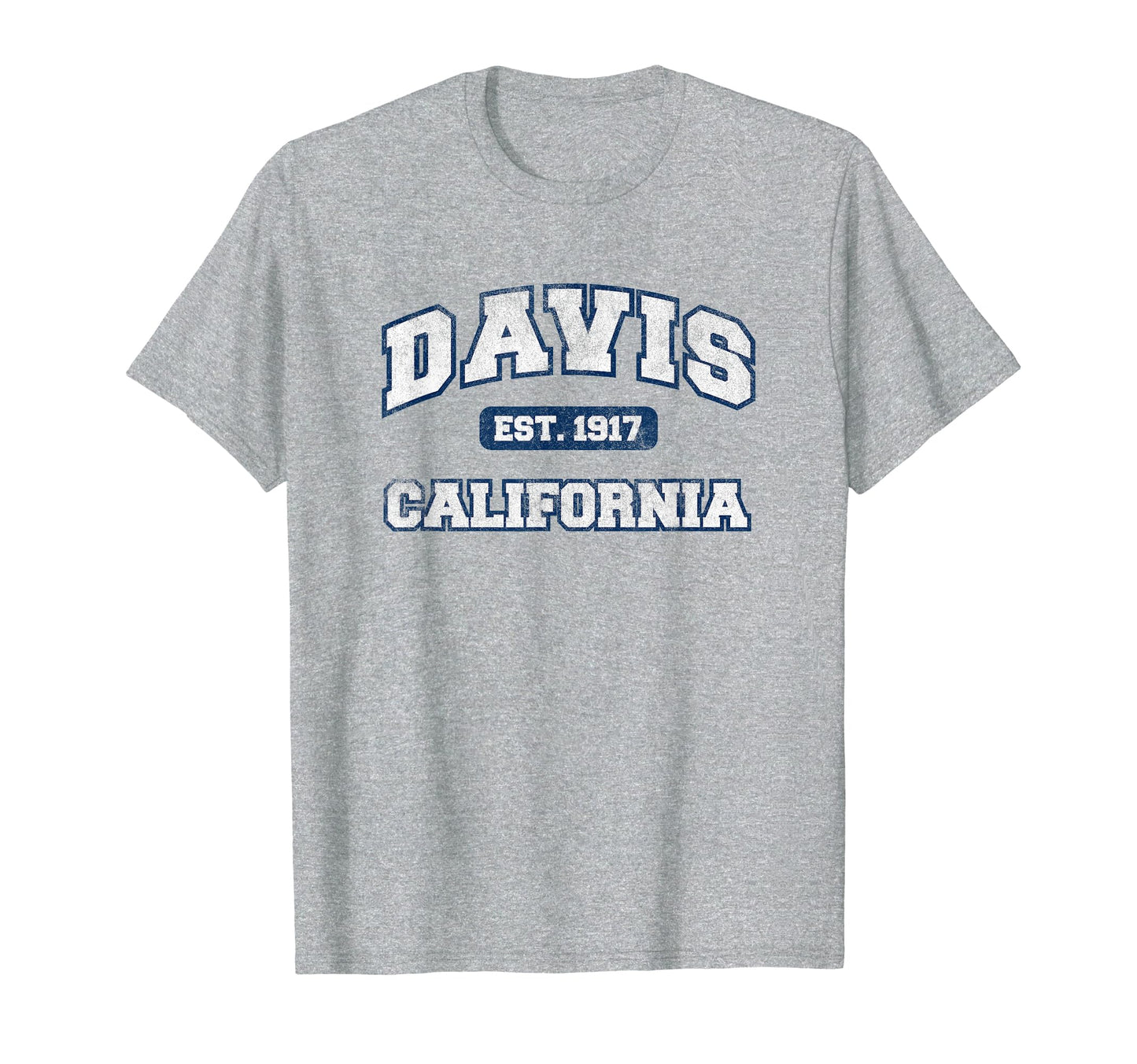 Davis California Varsity T-Shirt - Minimalist Print Unisex - T-Shirt, Sweatshirt, Hoodie