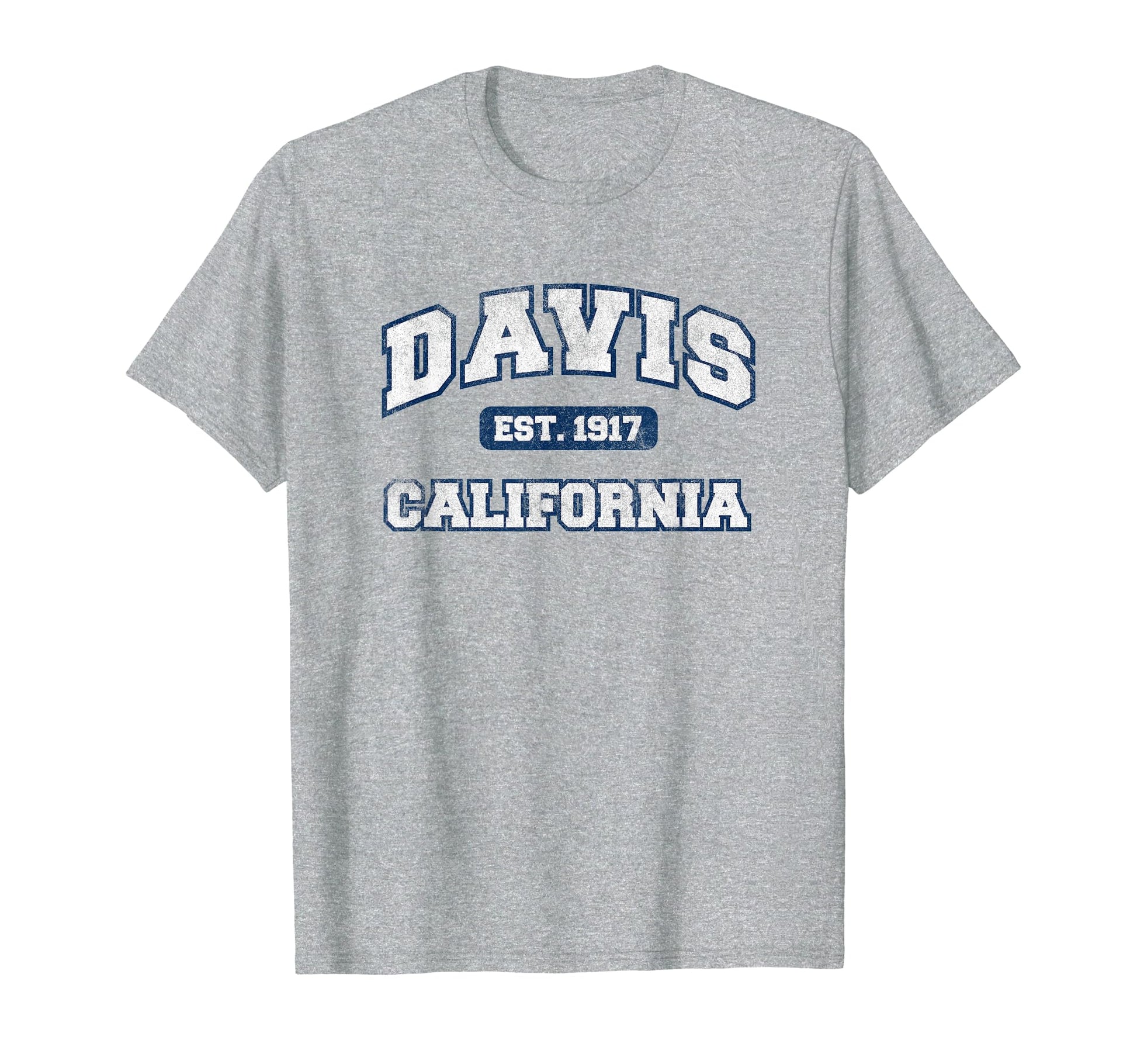 Davis California Varsity T-Shirt - Minimalist Print Unisex - T-Shirt, Sweatshirt, Hoodie