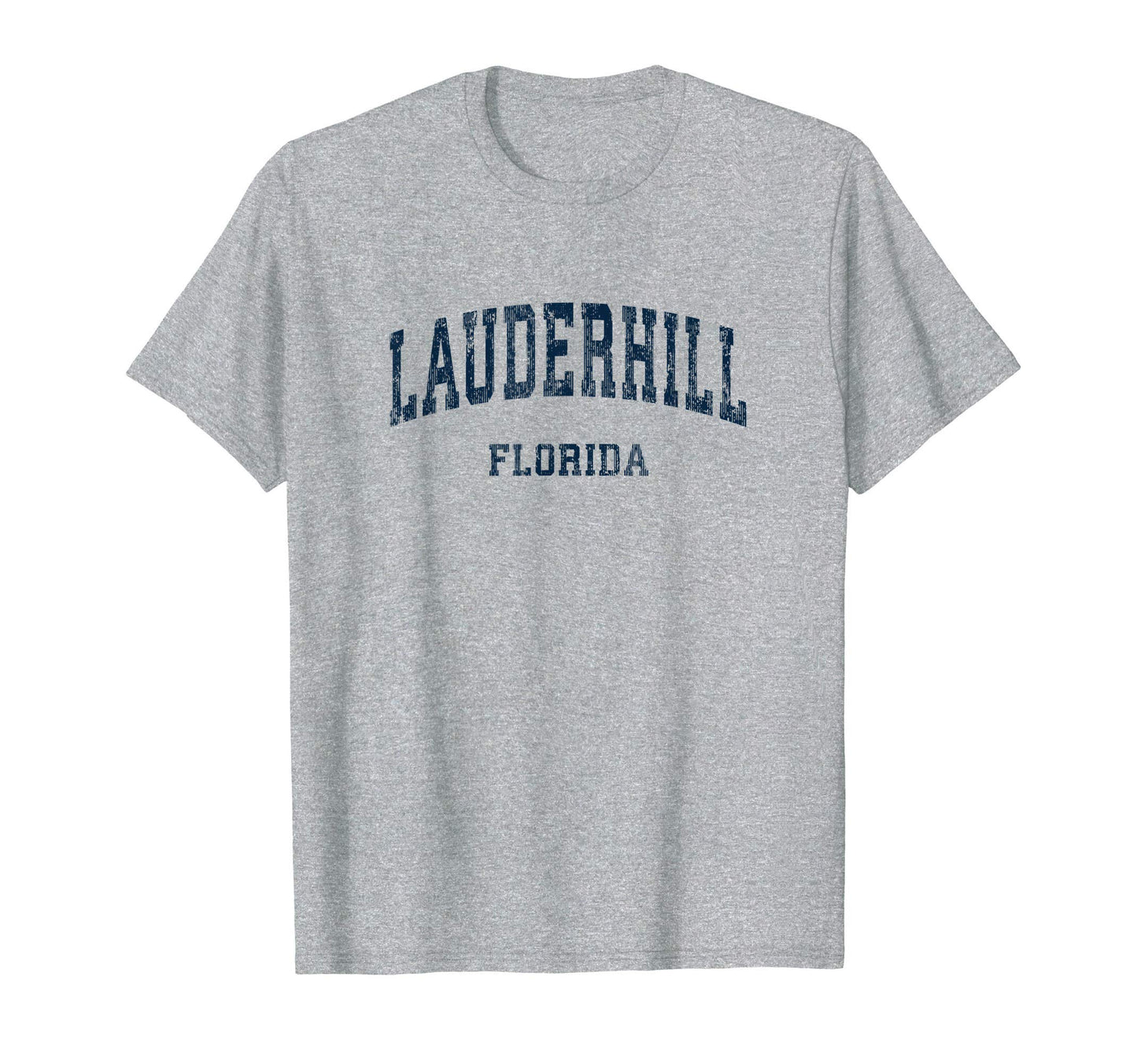 Lauderhill Florida Fl Varsity T-Shirt - Aesthetic Graphic for Adults - T-Shirt, Sweatshirt, Hoodie