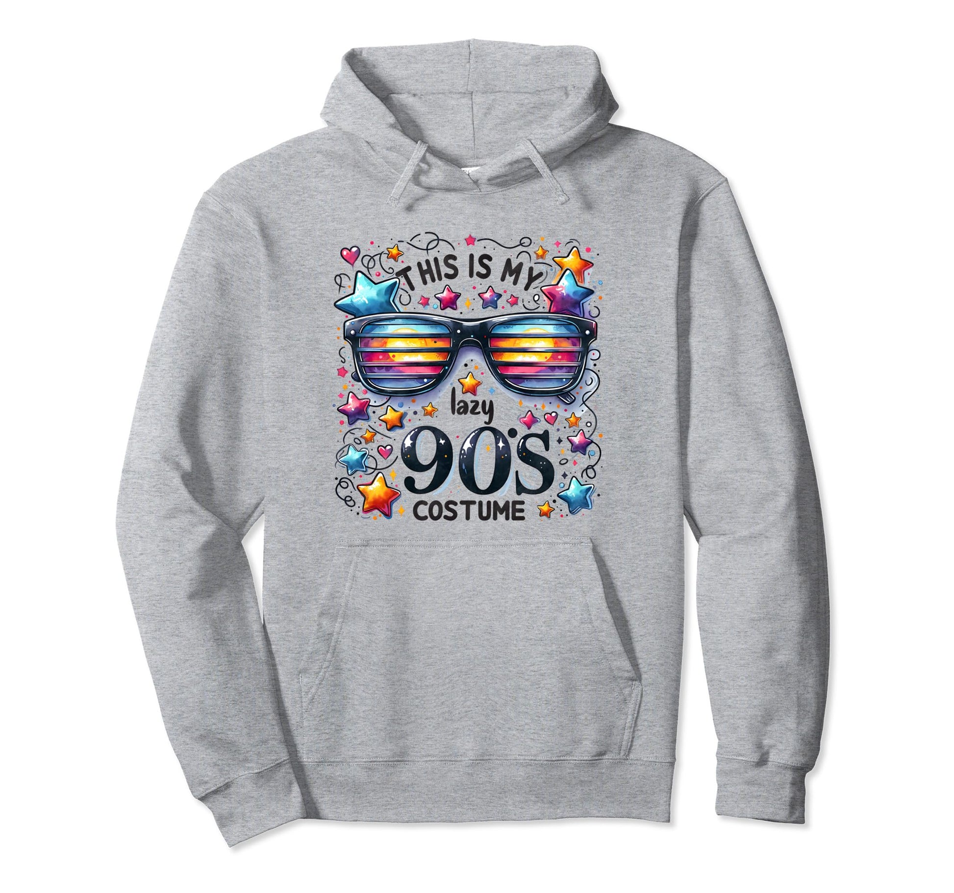 This Is My Lazy 90S Costume Sunglasses Hoodie - Unique Graphic for Adults - T-Shirt, Sweatshirt, Hoodie
