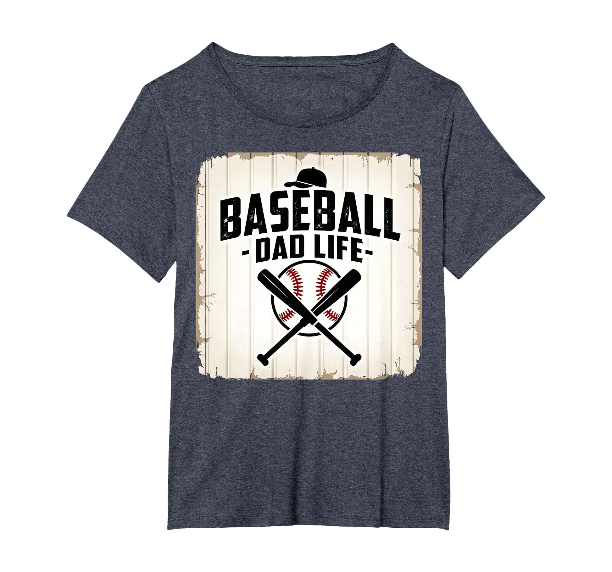 Baseball Dad Life Proud Father T-Shirt - Fun Novelty Design Men Women - T-Shirt, Sweatshirt, Hoodie