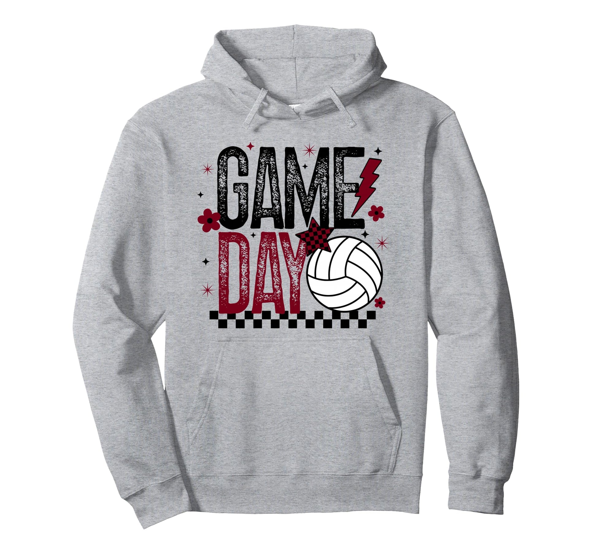 Volleyball Game Day Volleyball Mom Hoodie - Streetwear Style Men Women - T-Shirt, Sweatshirt, Hoodie