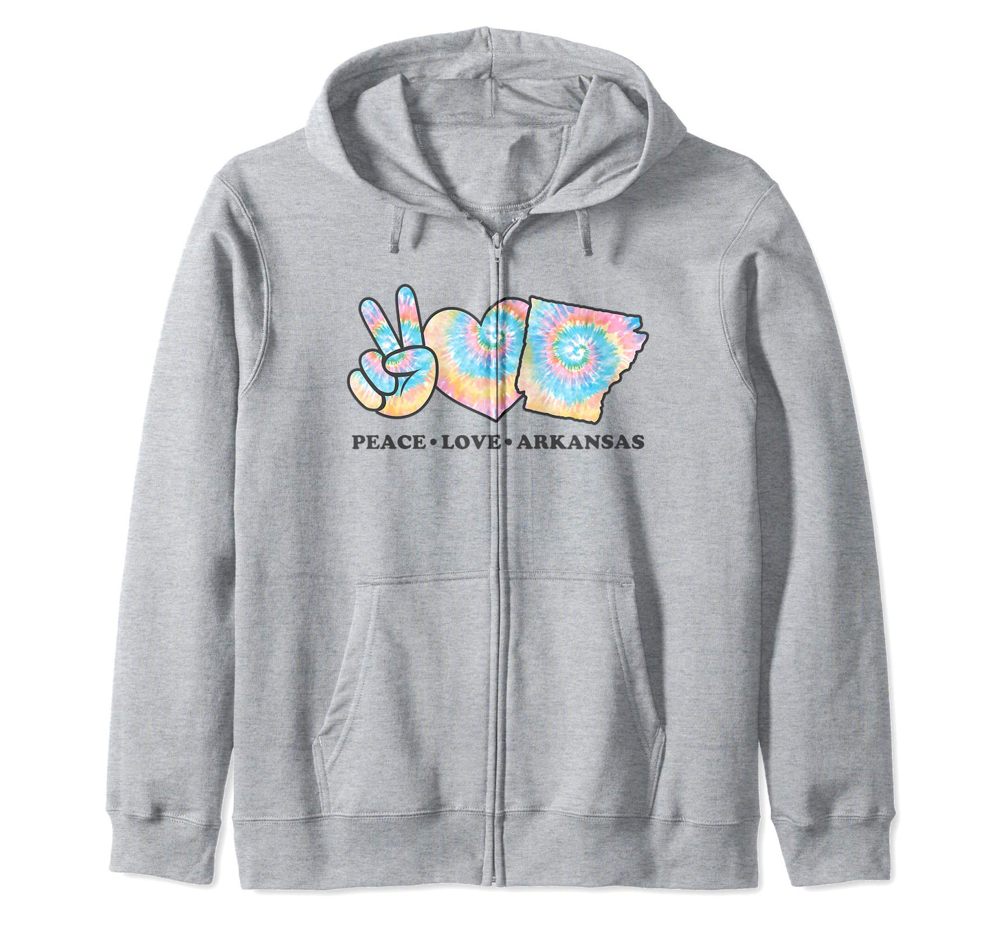 Tie Dye Arkansas Hippie Gift Co T-Shirt - Streetwear Style Unisex - T-Shirt, Sweatshirt, Hoodie