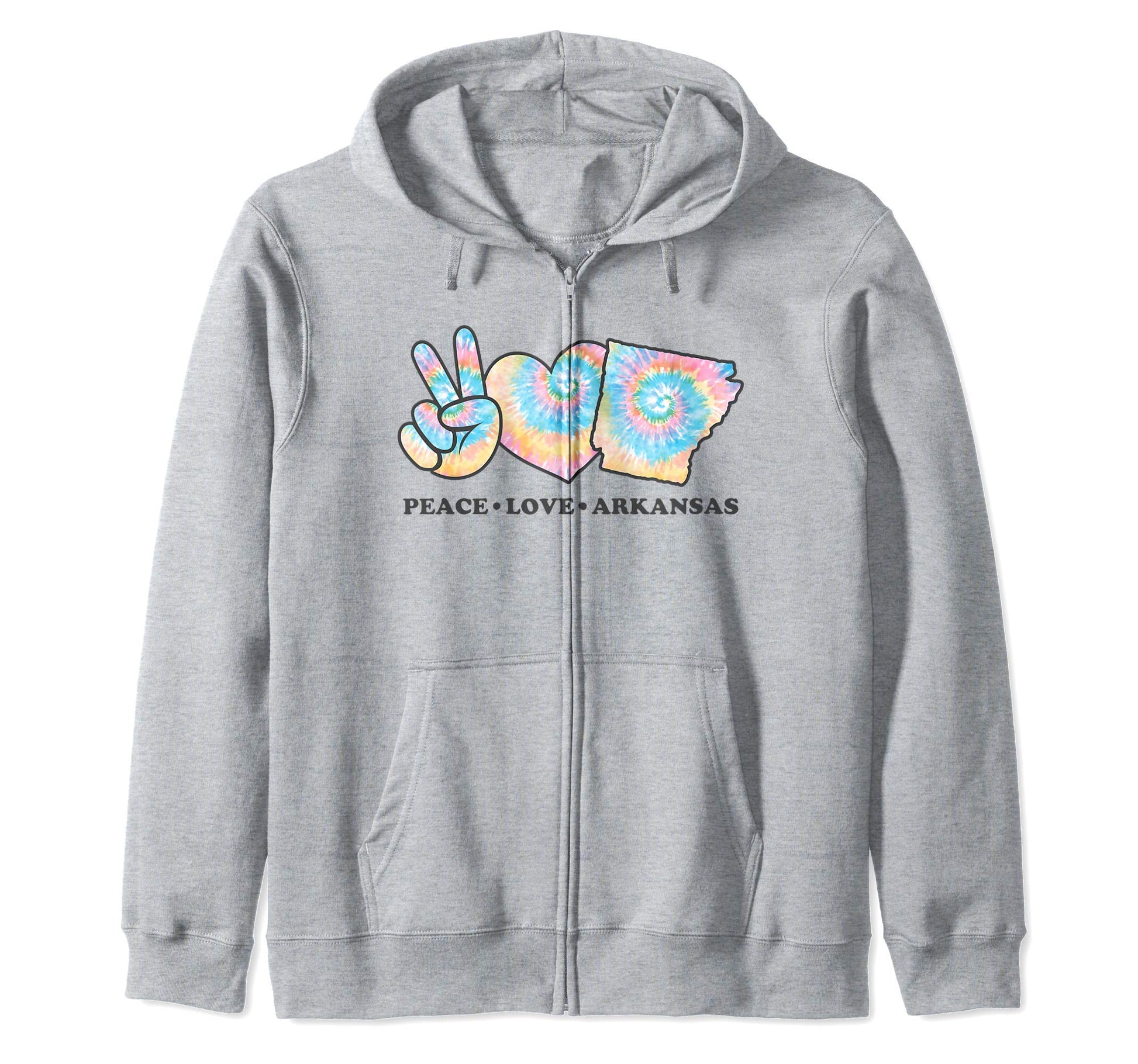 Tie Dye Arkansas Hippie Gift Co T-Shirt - Streetwear Style Unisex - T-Shirt, Sweatshirt, Hoodie