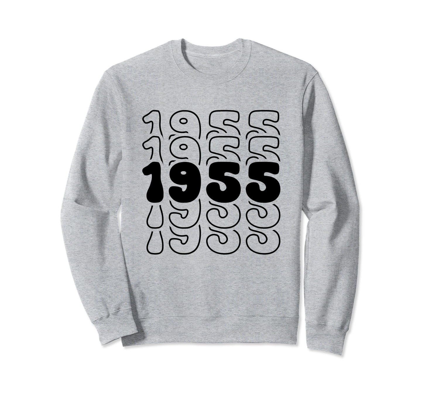 69 Year Old Groovy 69Th Sweatshirt - Casual Everyday Wear Men Women - T-Shirt, Sweatshirt, Hoodie