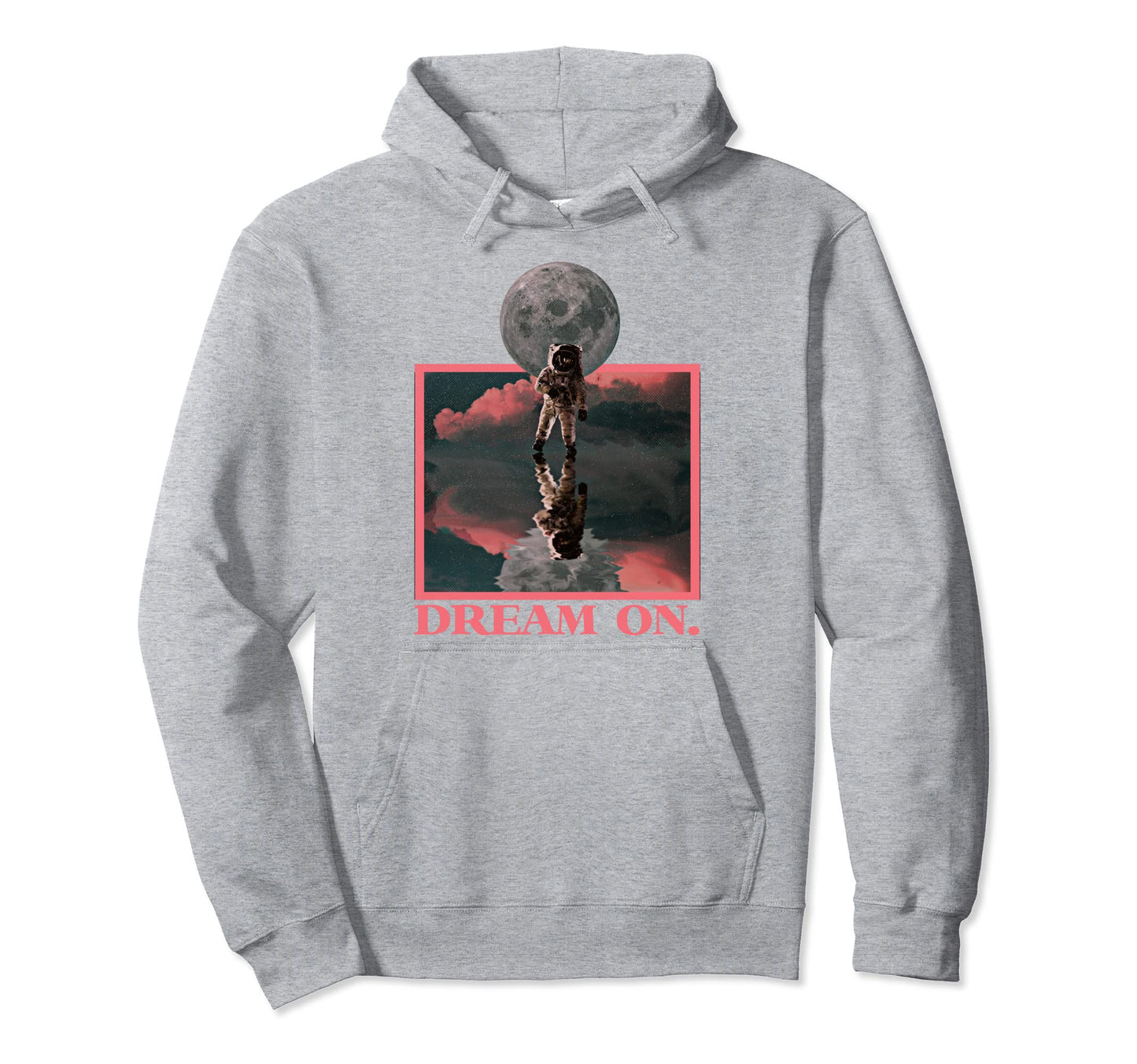 Vaporwave Dream Aesthetic Edgy Astronaut Hoodie - Custom Art Print Unisex - T-Shirt, Sweatshirt, Hoodie