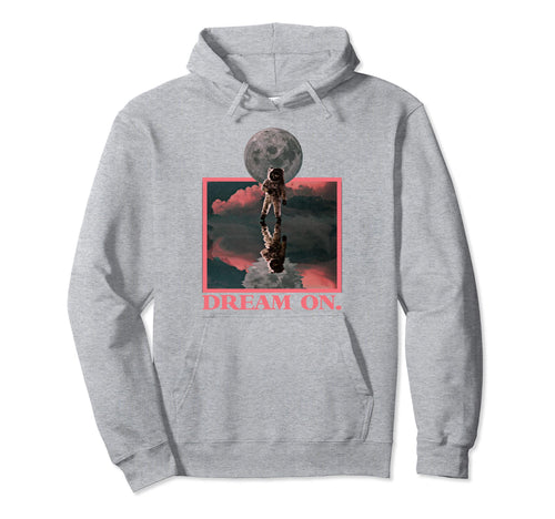 Vaporwave Dream Aesthetic Edgy Astronaut Hoodie - Custom Art Print Unisex - T-Shirt, Sweatshirt, Hoodie