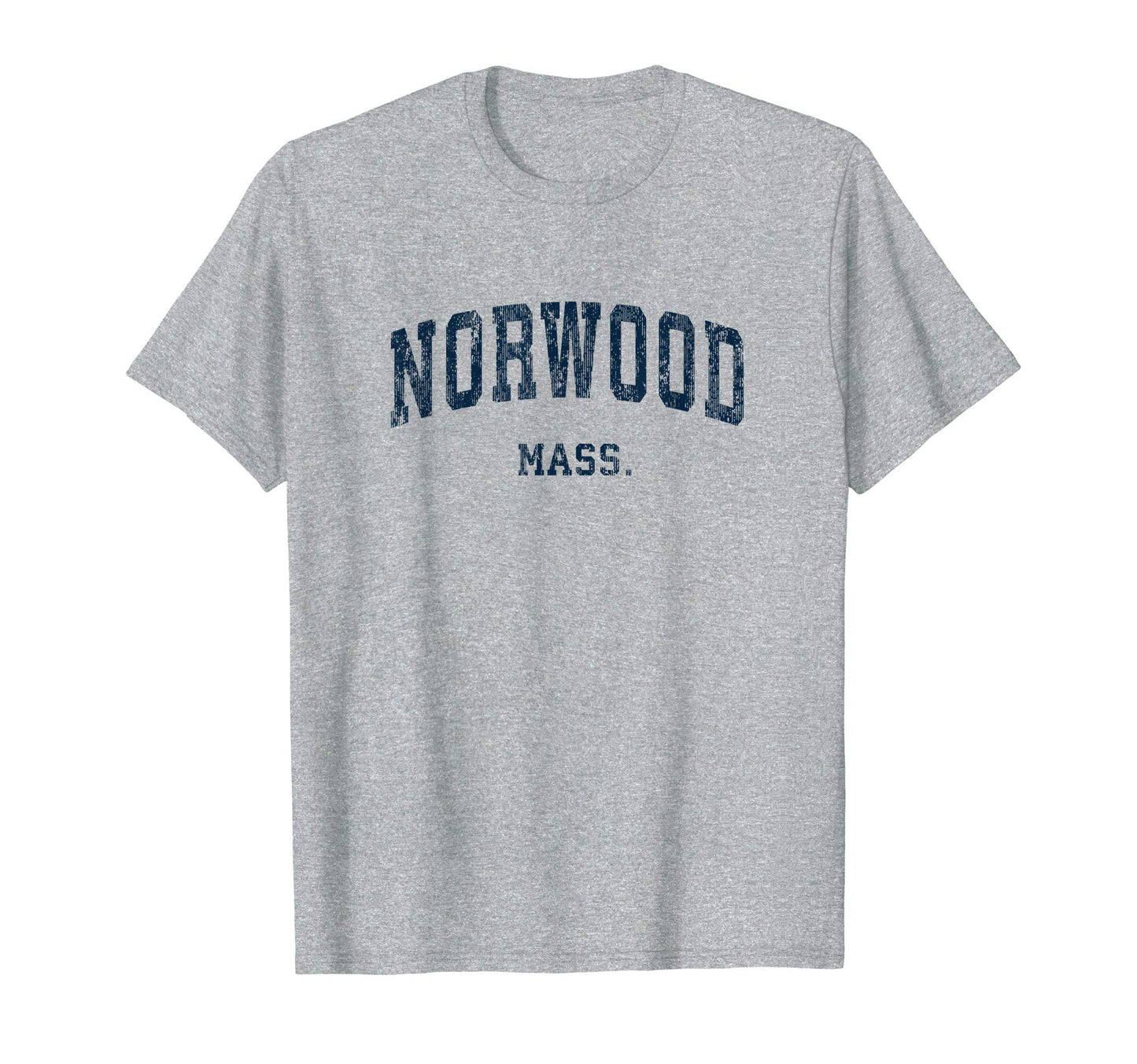Norwood Massachusetts Ma Varsity T-Shirt - Custom Art Print for Adults - T-Shirt, Sweatshirt, Hoodie