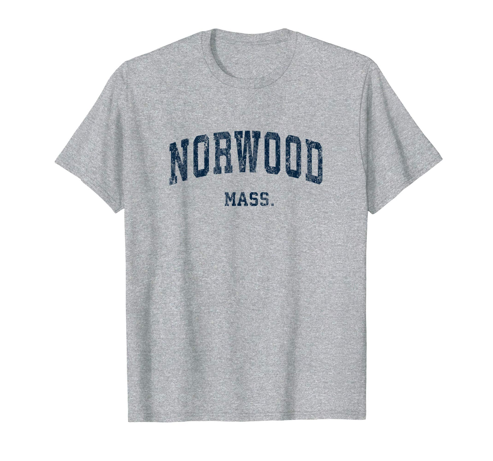 Norwood Massachusetts Ma Varsity T-Shirt - Custom Art Print for Adults - T-Shirt, Sweatshirt, Hoodie