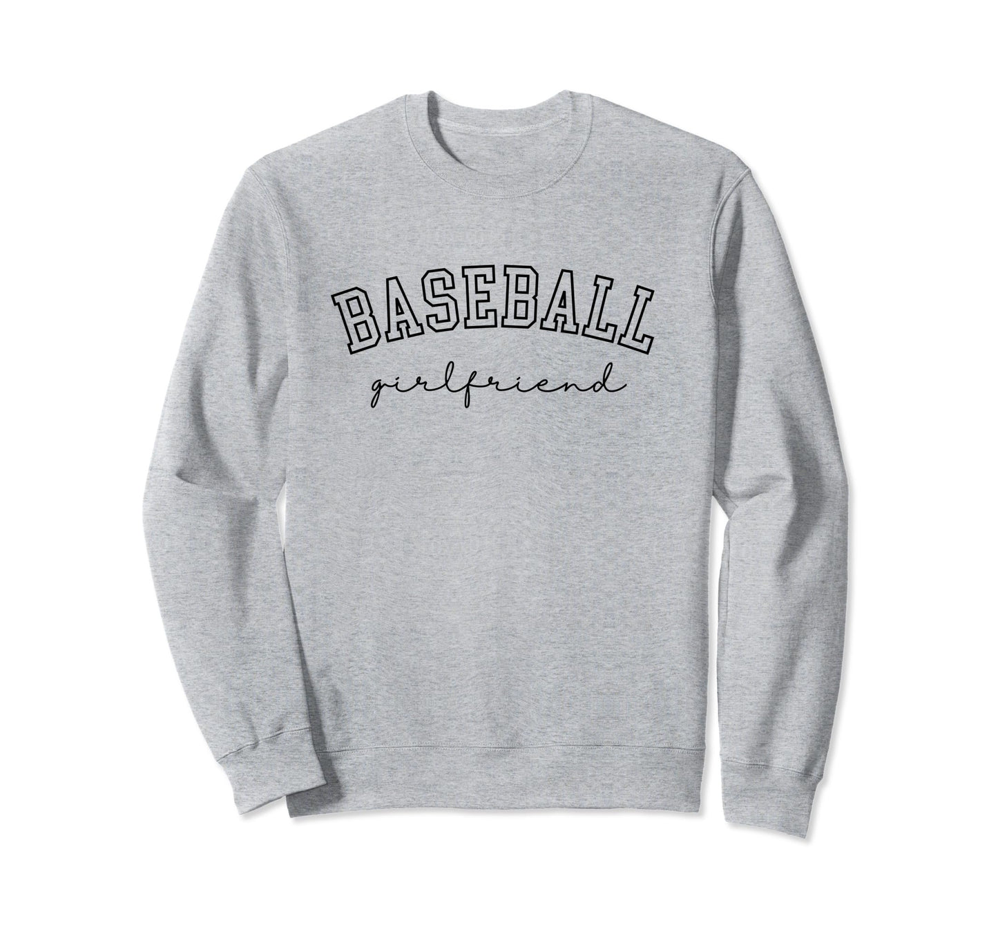Baseball Girlfriend Life Baseball Sweatshirt - Custom Art Print Men Women - T-Shirt, Sweatshirt, Hoodie