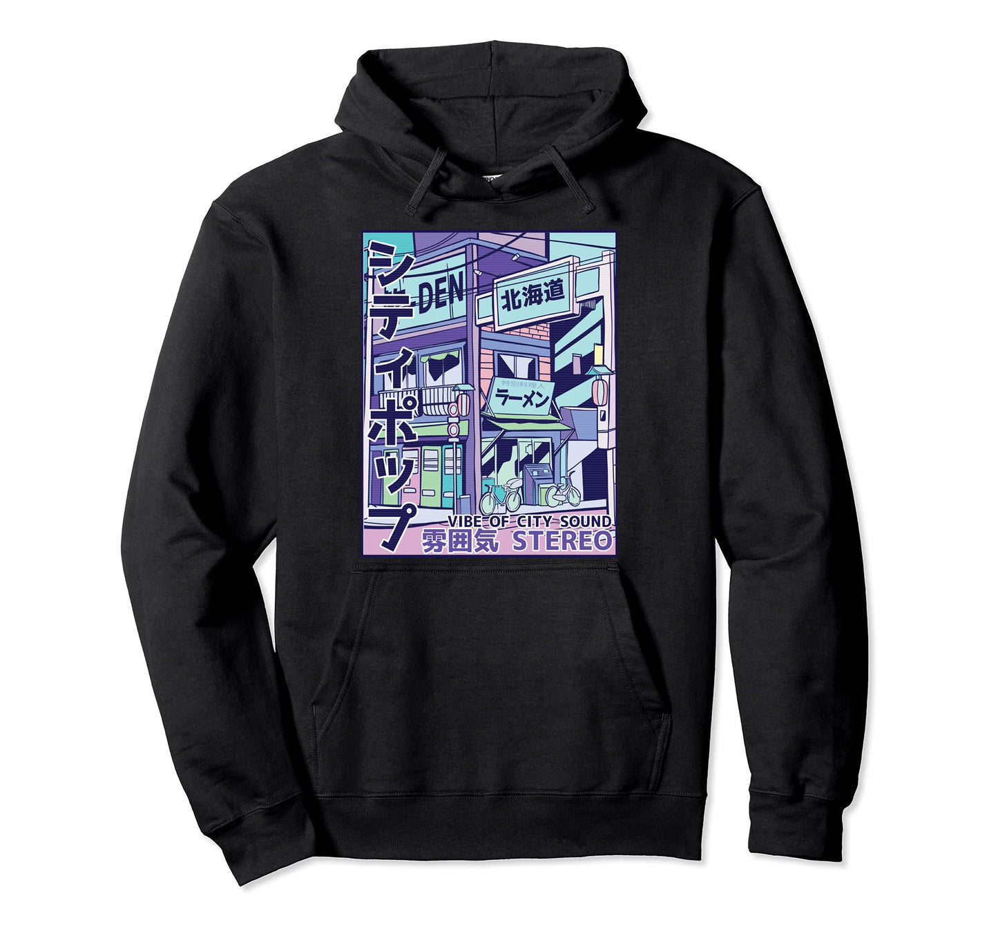 Japanese City Pop 70S 80S Music Hoodie - Casual Everyday Wear Men Women - T-Shirt, Sweatshirt, Hoodie