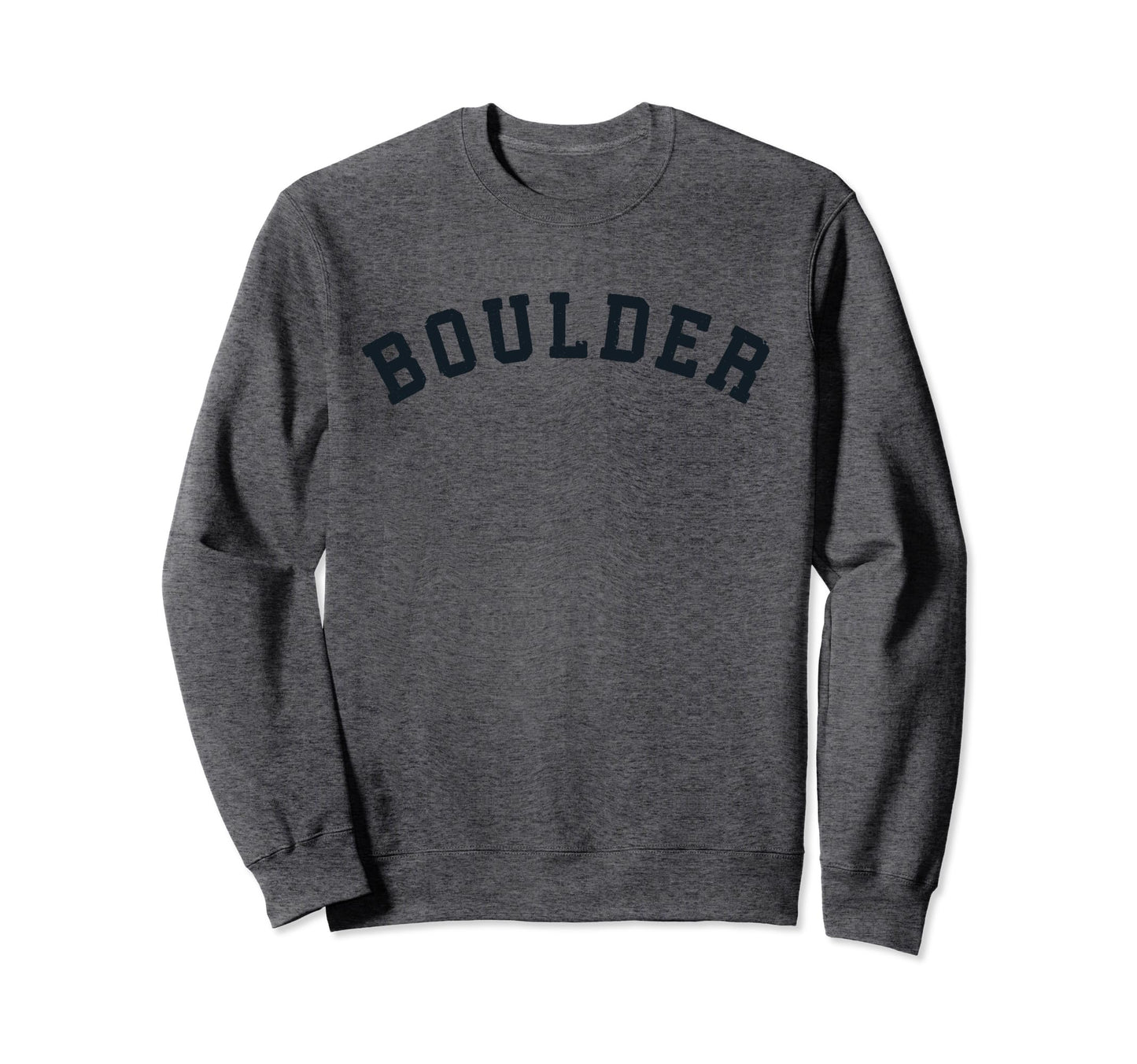 Distressed Varsity Boulder Sweatshirt - Custom Art Print Men Women - T-Shirt, Sweatshirt, Hoodie