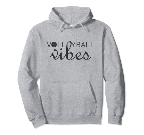 Volleyball Vibes Volleyball Mom Game Day Hoodie - Streetwear Style Unisex - T-Shirt, Sweatshirt, Hoodie