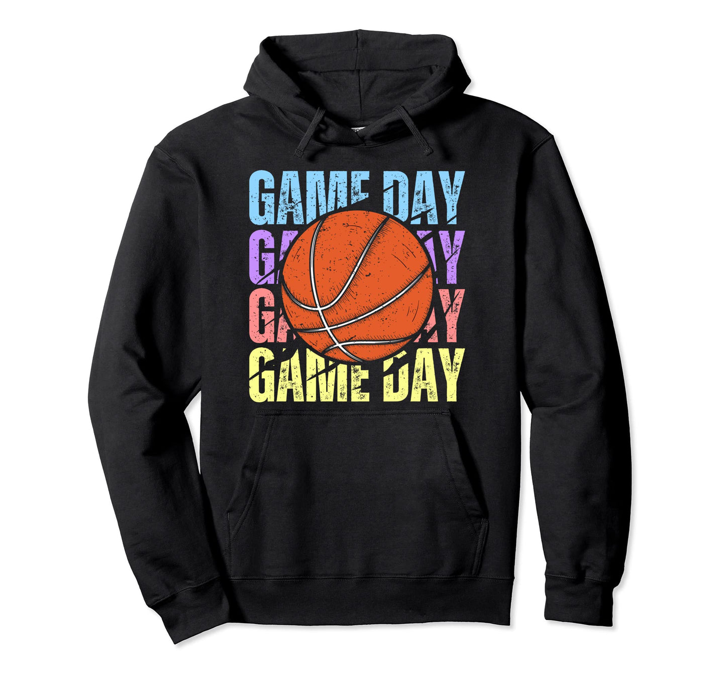 Game Day Basketball Lovers Mom Mothers Hoodie - Novelty Apparel Men Women - T-Shirt, Sweatshirt, Hoodie
