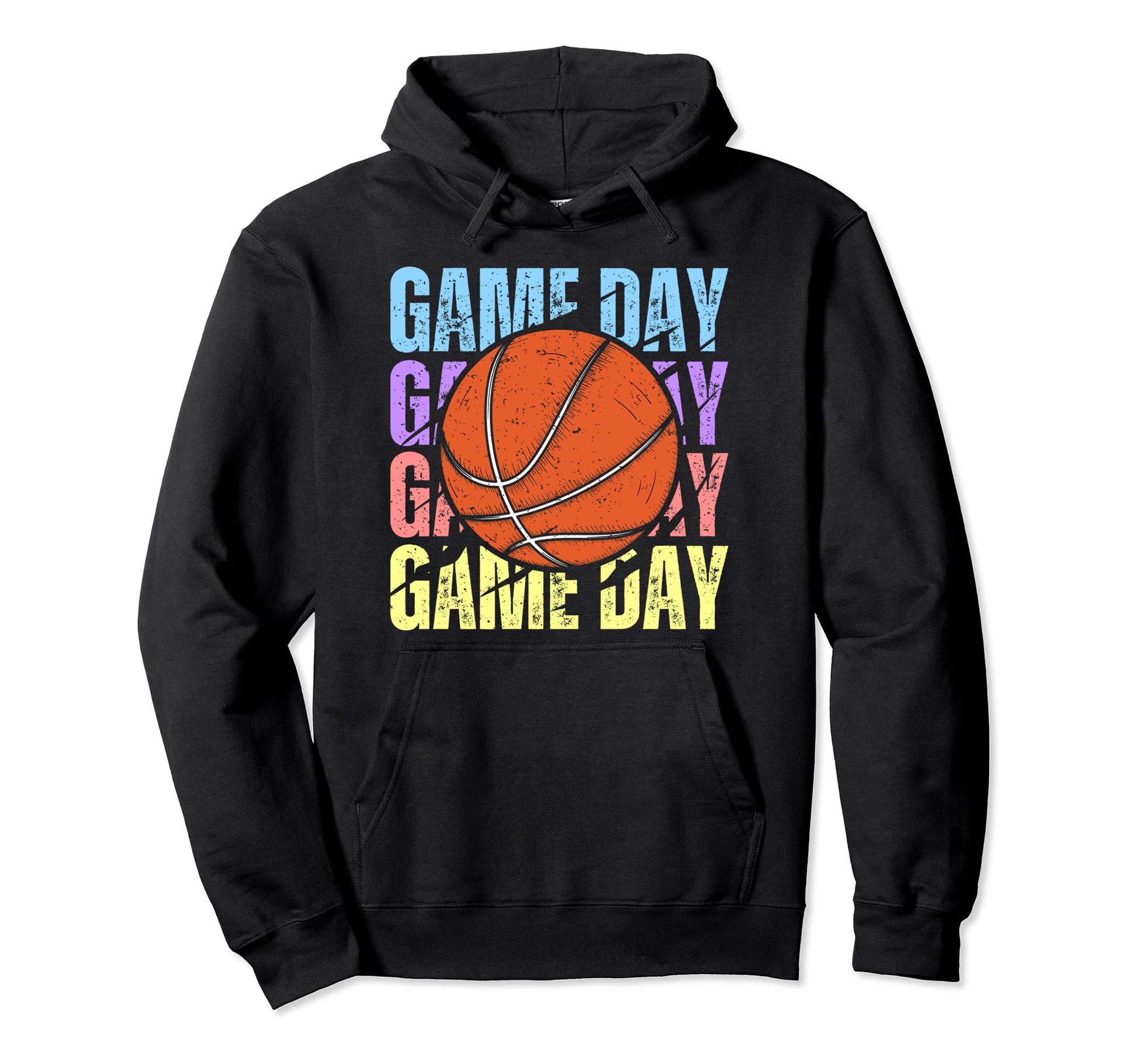 Game Day Basketball Lovers Mom Mothers Hoodie - Novelty Apparel Men Women - T-Shirt, Sweatshirt, Hoodie