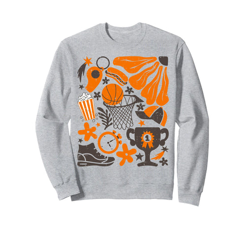 Basketball Game Days Boho Sport Sweatshirt - Novelty Apparel Unisex - T-Shirt, Sweatshirt, Hoodie