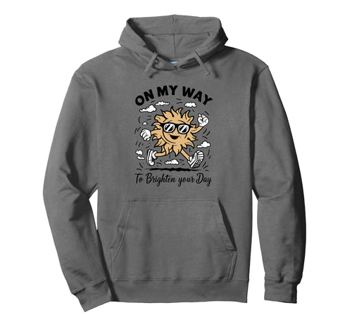 My Way To Brighten Your Day Boho Sun Hoodie - Custom Art Print Unisex - T-Shirt, Sweatshirt, Hoodie
