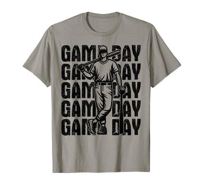 Game Day Baseball Baseball Mom T-Shirt - Streetwear Style Men Women - T-Shirt, Sweatshirt, Hoodie
