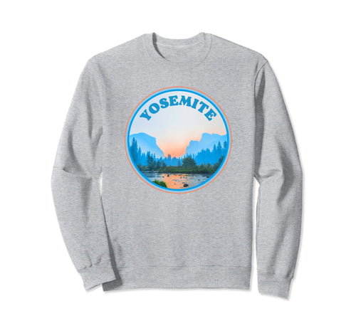 Yosemite Valley National Park Photo Sweatshirt - Graphic Print for Adults - T-Shirt, Sweatshirt, Hoodie