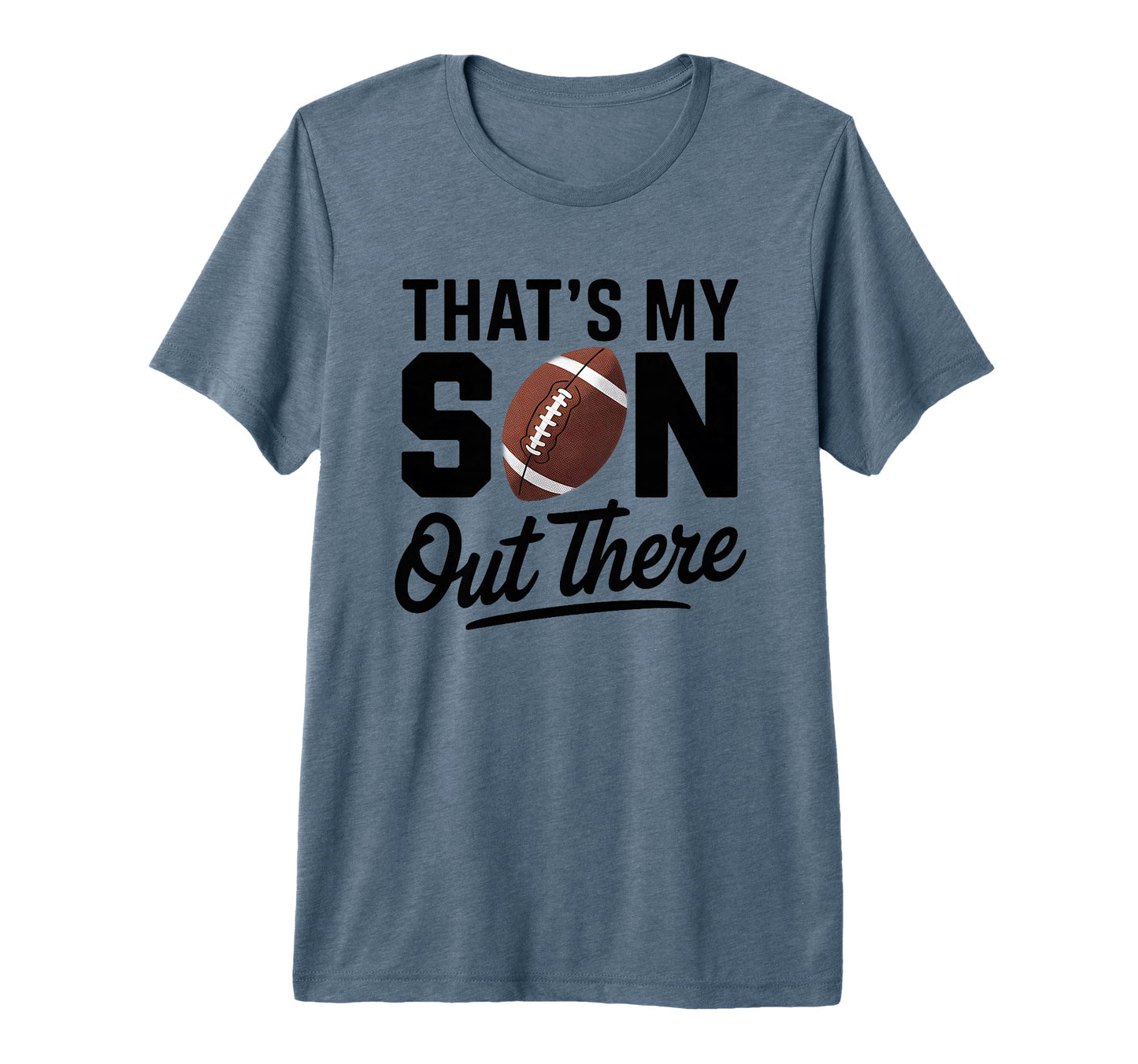 Football Mom Dad Proud Parent Game Day T-Shirt - Fun Novelty Design Unisex - T-Shirt, Sweatshirt, Hoodie