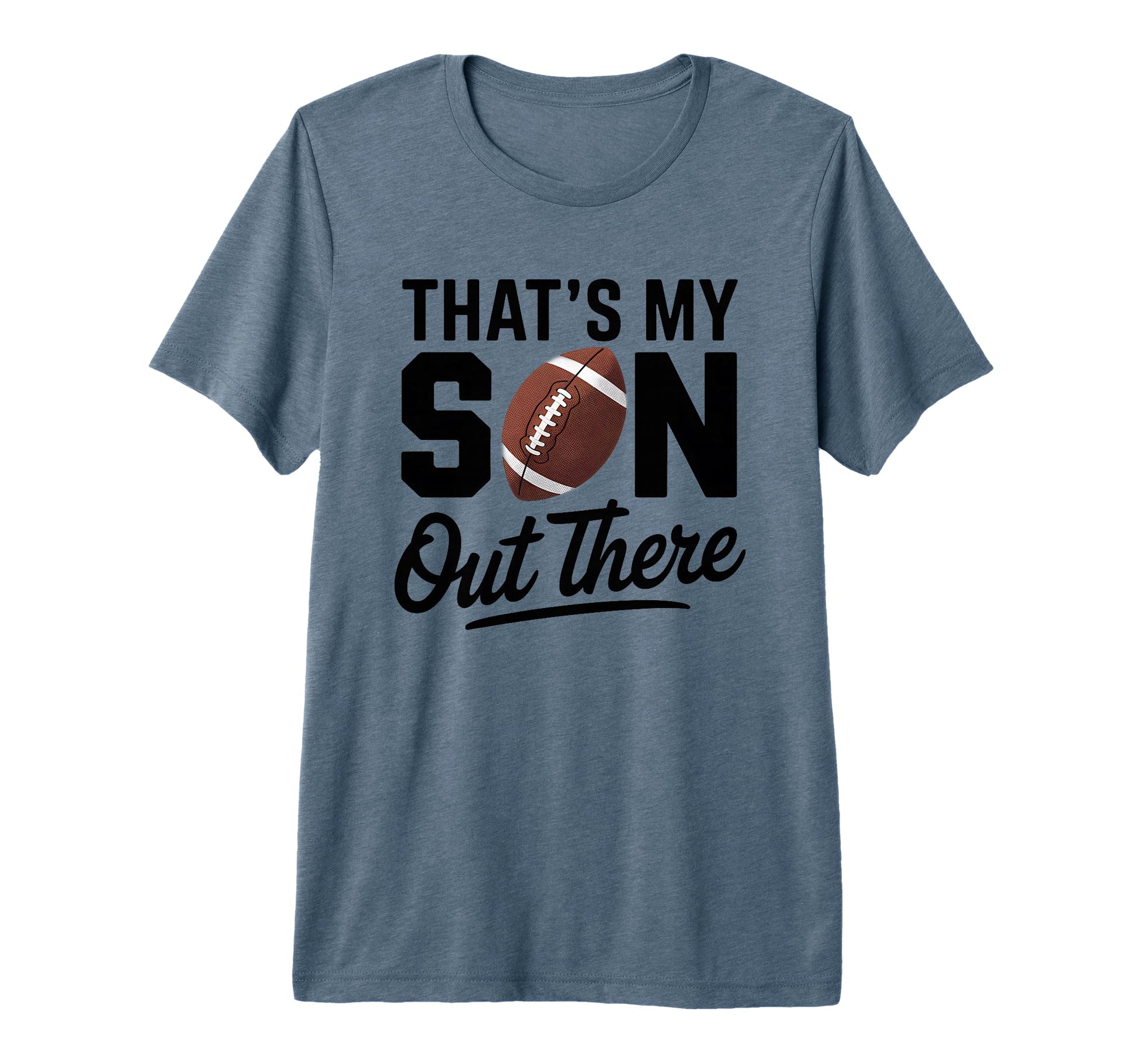 Football Mom Dad Proud Parent Game Day T-Shirt - Fun Novelty Design Unisex - T-Shirt, Sweatshirt, Hoodie